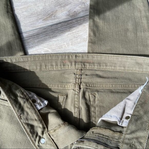 Michael Kors Olive Green Skinny Jeans - Picture 10 of 14